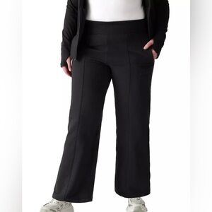 Athleta Retroplush Straight Leg Breathe Pockets Stretch Warm NWT Sweatpants 3X